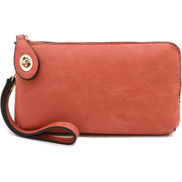 🦋🌈🌻 Women's Small Crossbody Bag Wristlet Clutch